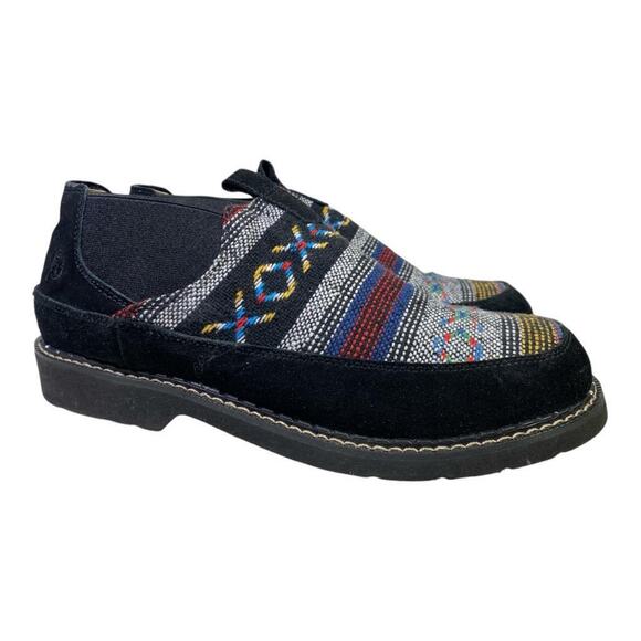 Roper Shoes - Roper Isabel Driving Moc Serape Aztec Women size 9.5
